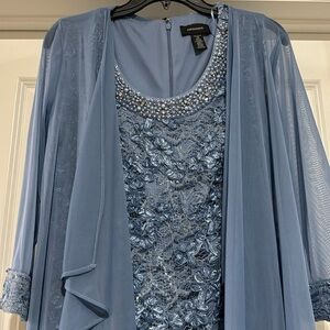 A blue dress in a very good condition
